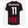 Herren Fußballbekleidung AC Milan Zlatan Ibrahimovic #11 Heimtrikot 2022-23 Kurzarm